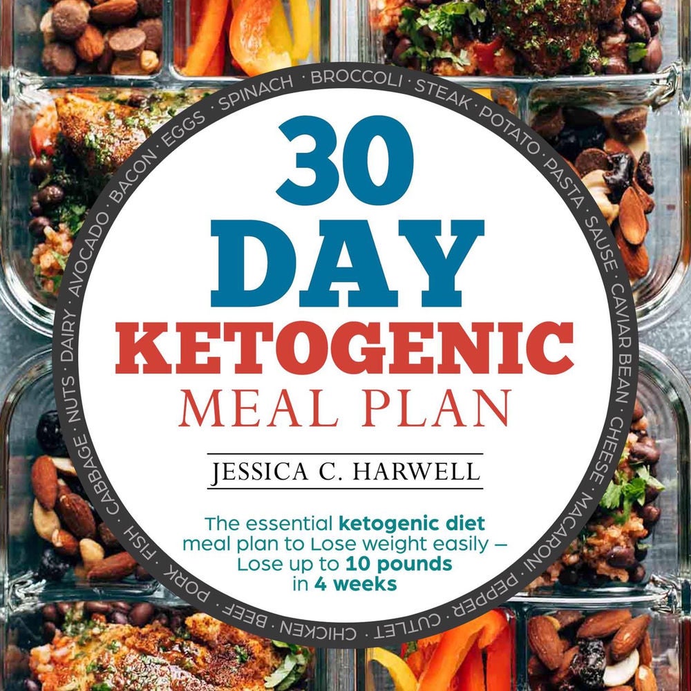 30 Day Ketogenic Meal Plan - The Essential Ketogenic Diet Meal Plan to Lose Weight Easily, Lose Up to 10 Pounds in 4 Weeks
