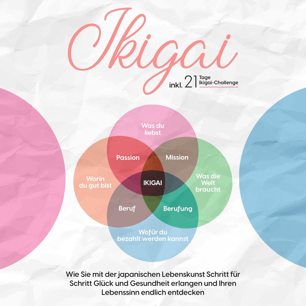 Ikigai: Wie Sie mit der japanischen Lebenskunst Schritt für Schritt Glück und Gesundheit erlangen und Ihren Lebenssinn endlich ent