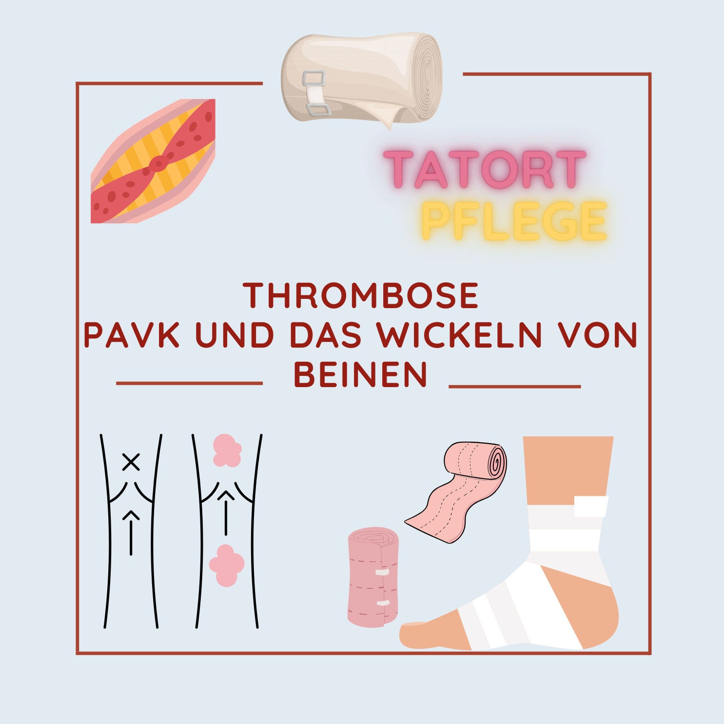 PAVK vs. Thrombose