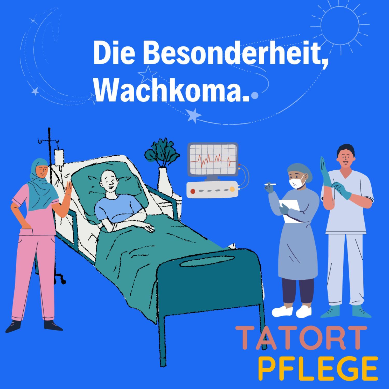 Besonderheit, das Wachkoma