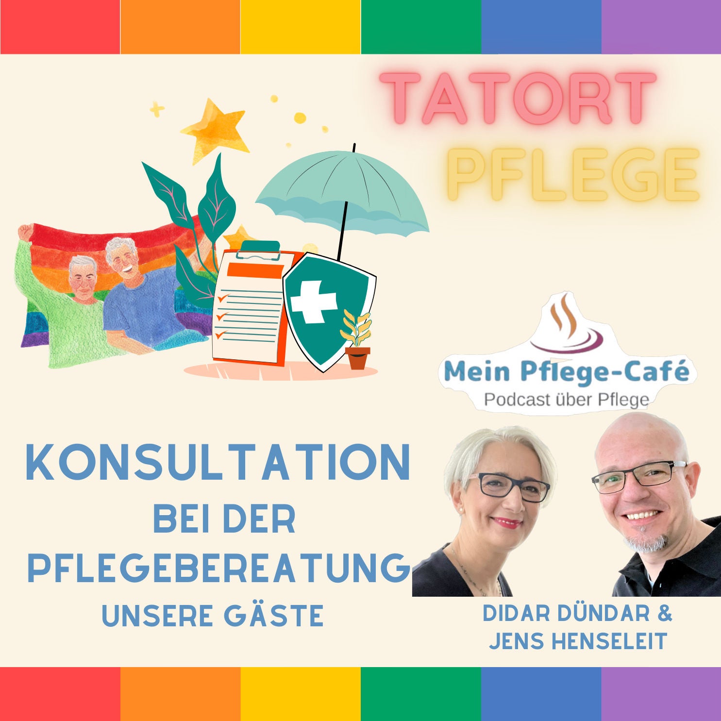 Konsultation bei der Pflegeberatung, Tatort Pflege hat einen Termin