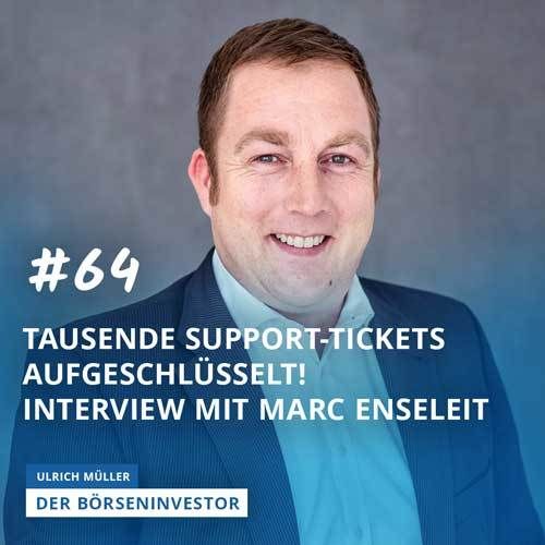 #64 Tausende Support-Tickets aufgeschlüsselt! Interview mit Marc Enseleit