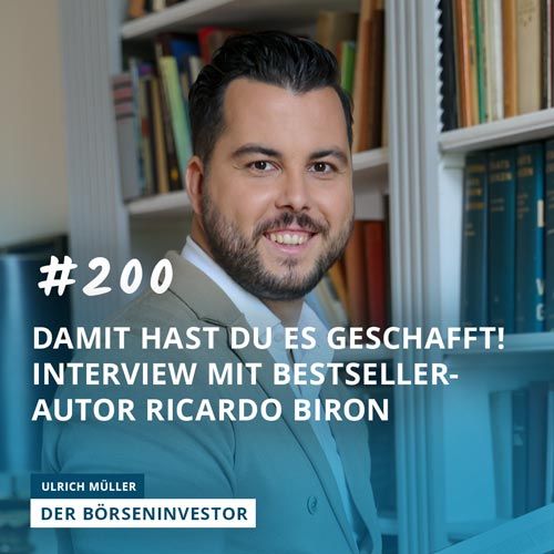 #200 Damit hast Du es geschafft! Interview mit Bestseller-Autor Ricardo Biron