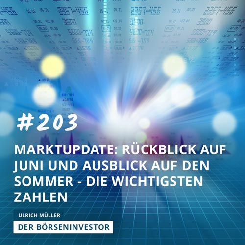 #203 Marktupdate: Rückblick auf Juni und Ausblick auf den Sommer - Die wichtigsten Zahlen.