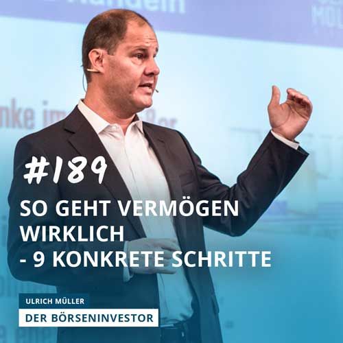#189 So geht Vermögen wirklich - 9 konkrete Schritte