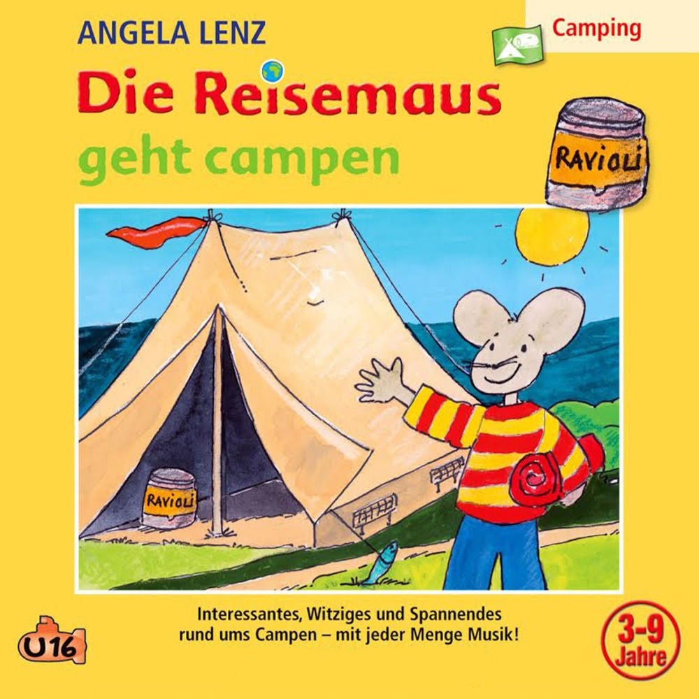 Die Reisemaus geht campen