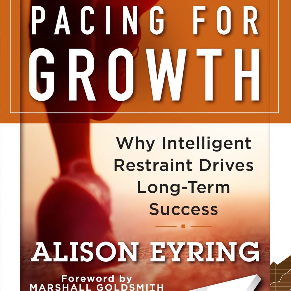 Pacing for Growth - Why Intelligent Restraint Drives Long-term Success