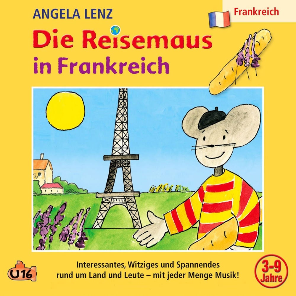 Die Reisemaus in Frankreich