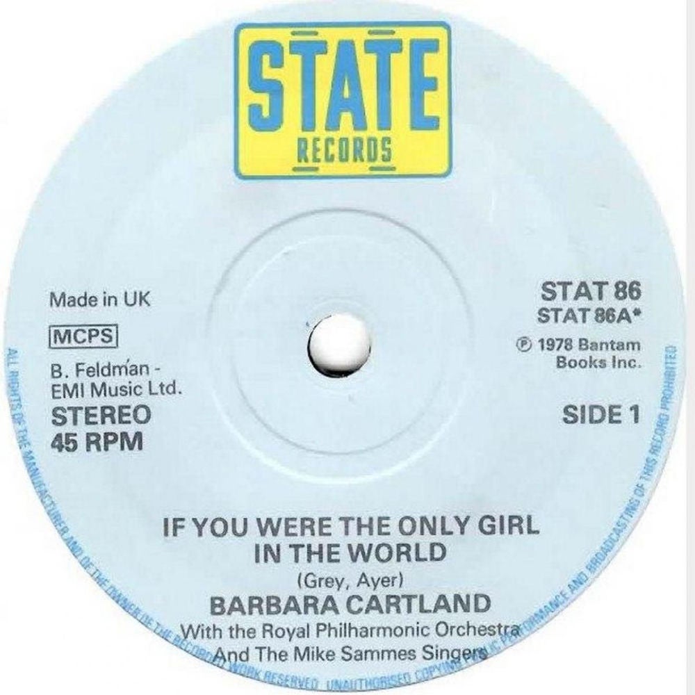 If You Were the Only Girl in the World