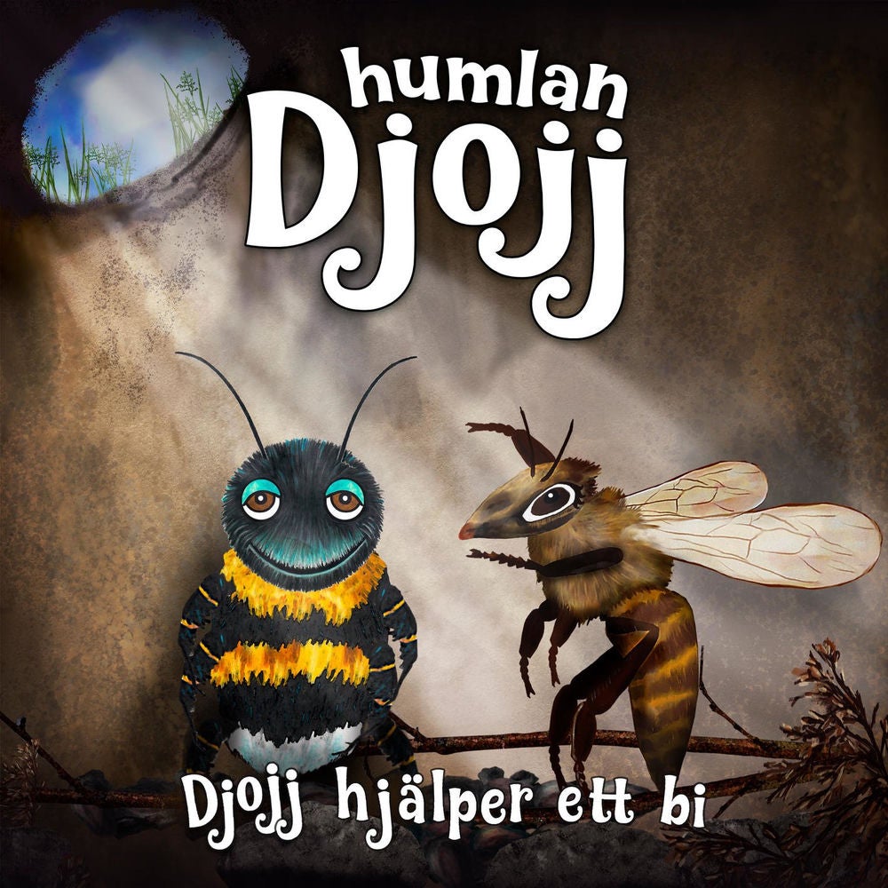 Djojj hjälper ett bi