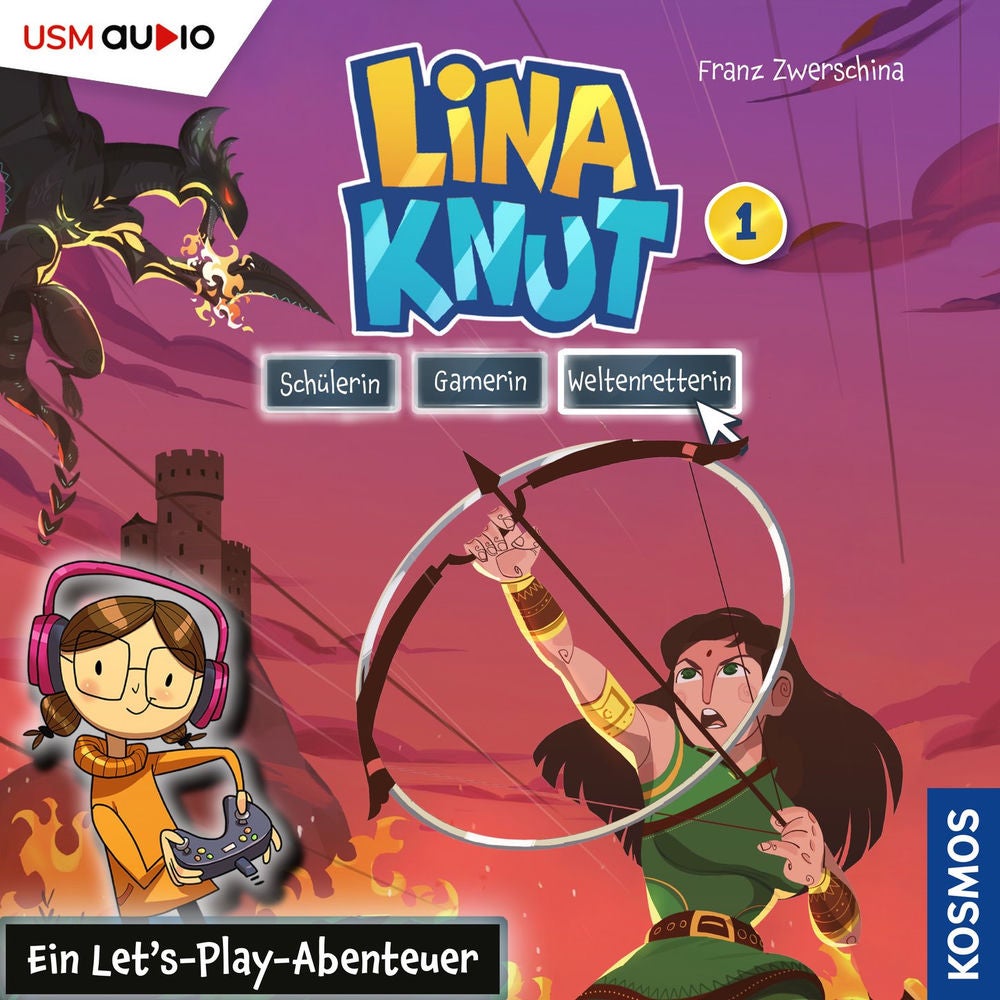 Lina Knut: Schülerin, Gamerin, Weltenretterin, Band 1: Ein Let's-Play-Abenteuer
