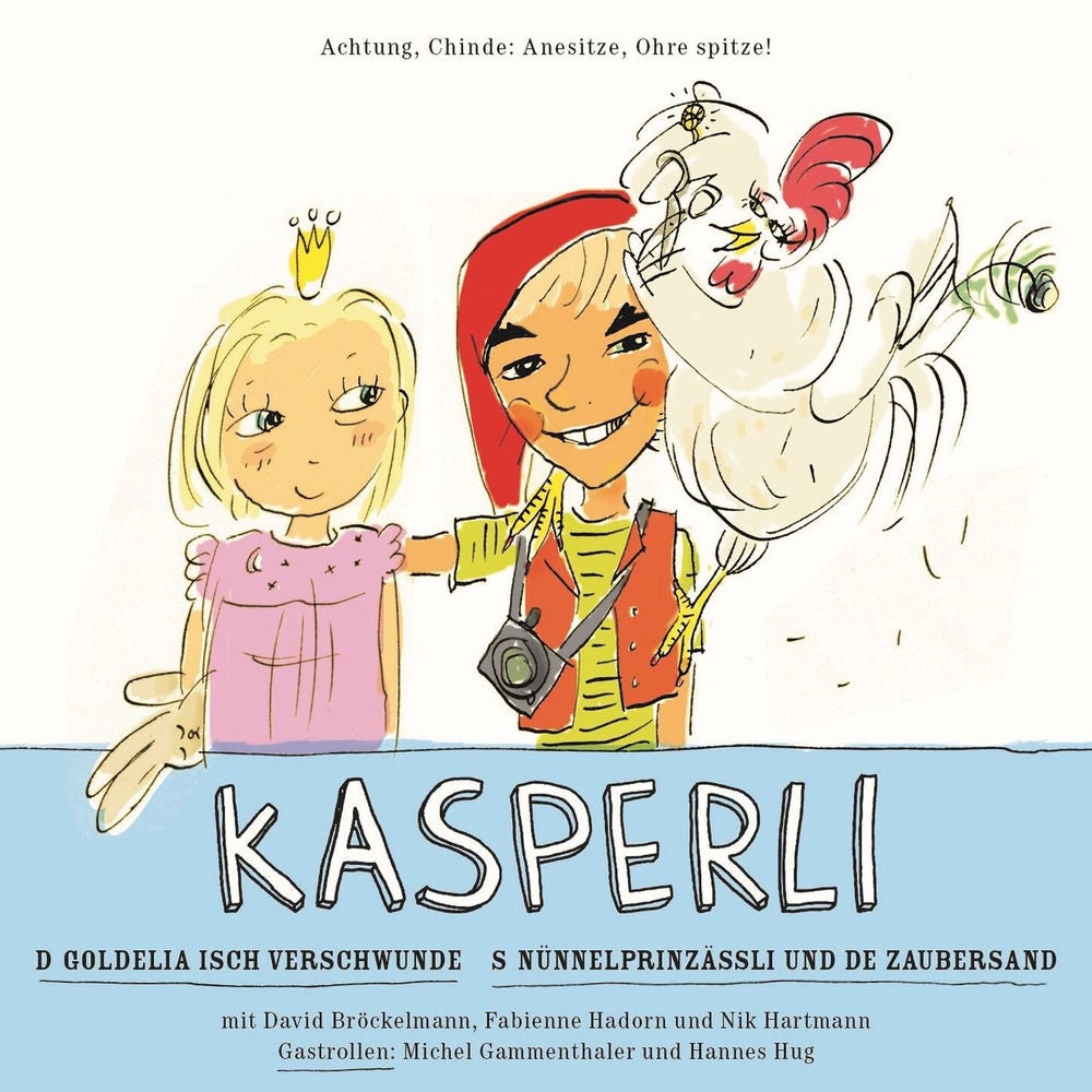 D Goldelia isch verschwunde / S Nünnelprinzässli und de Zaubersand