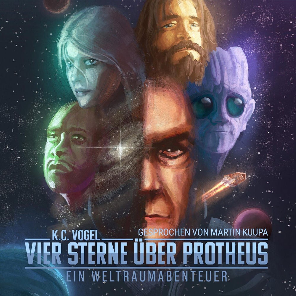 Vier Sterne über Protheus - Ein Weltraumabenteuer