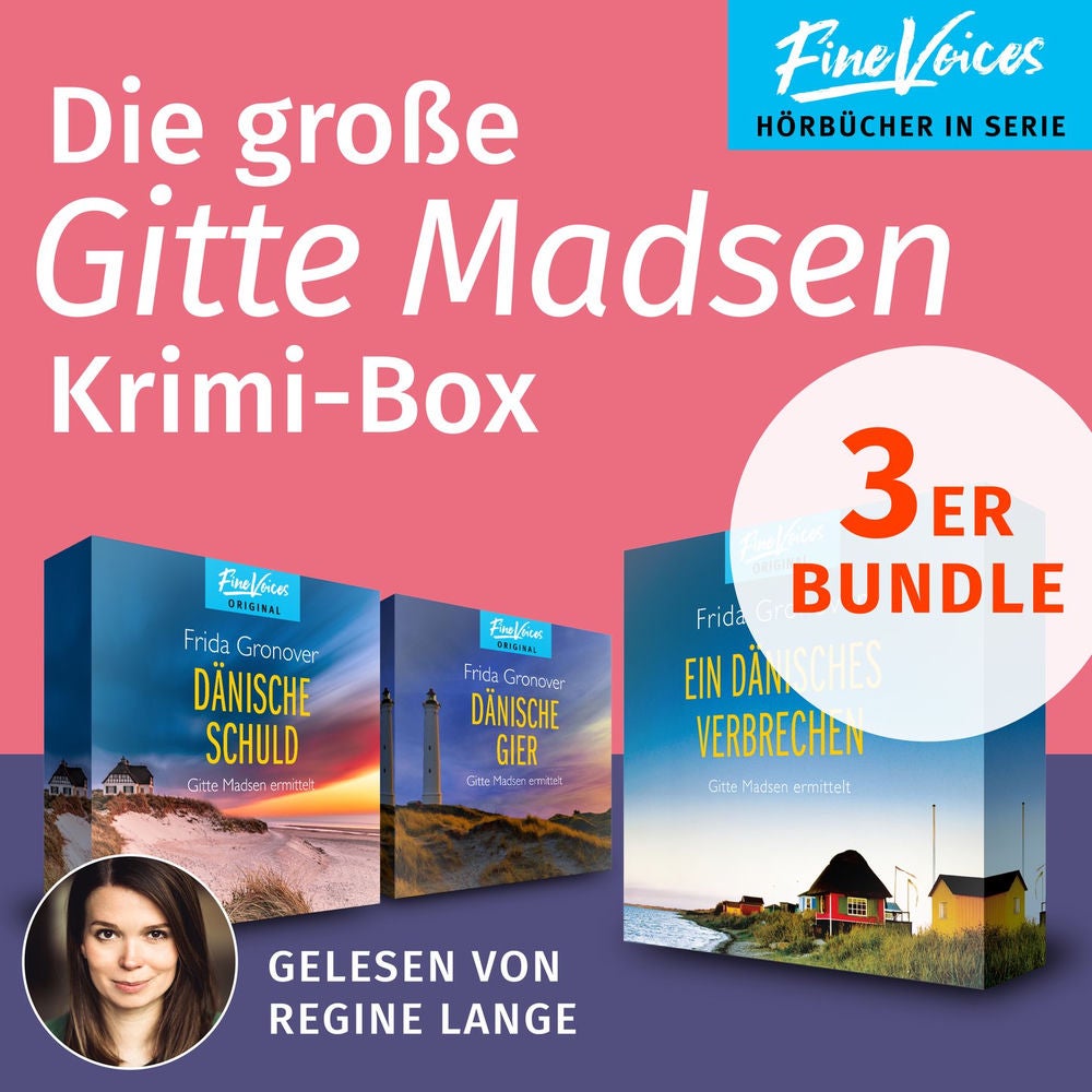 Die große Gitte Madsen Krimi-Box - Ein Dänisches Verbrechen + Dänische Schuld + Dänische Gier