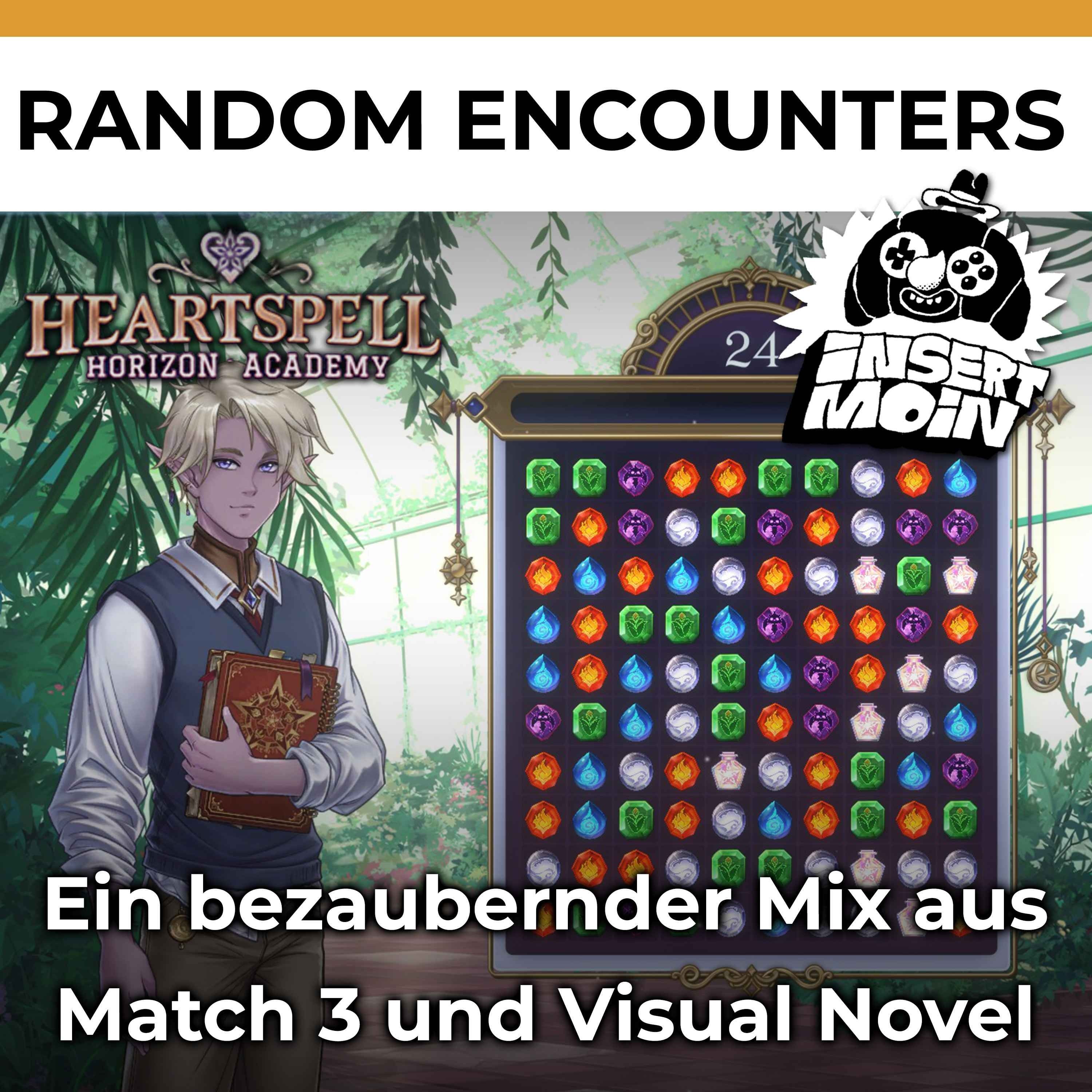 Random Encounters: Heartspell: Horizon Academy – Ein bezaubernder Mix aus Match 3 und Visual Novel