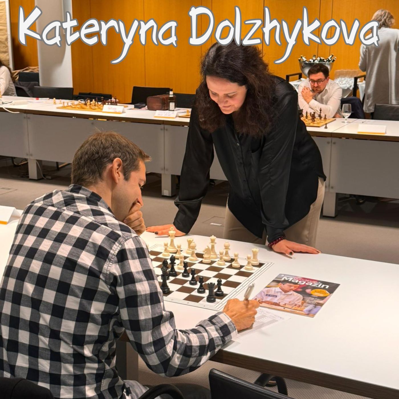 Die deutsche Meisterin WIM Kateryna Dolzhykova | #203