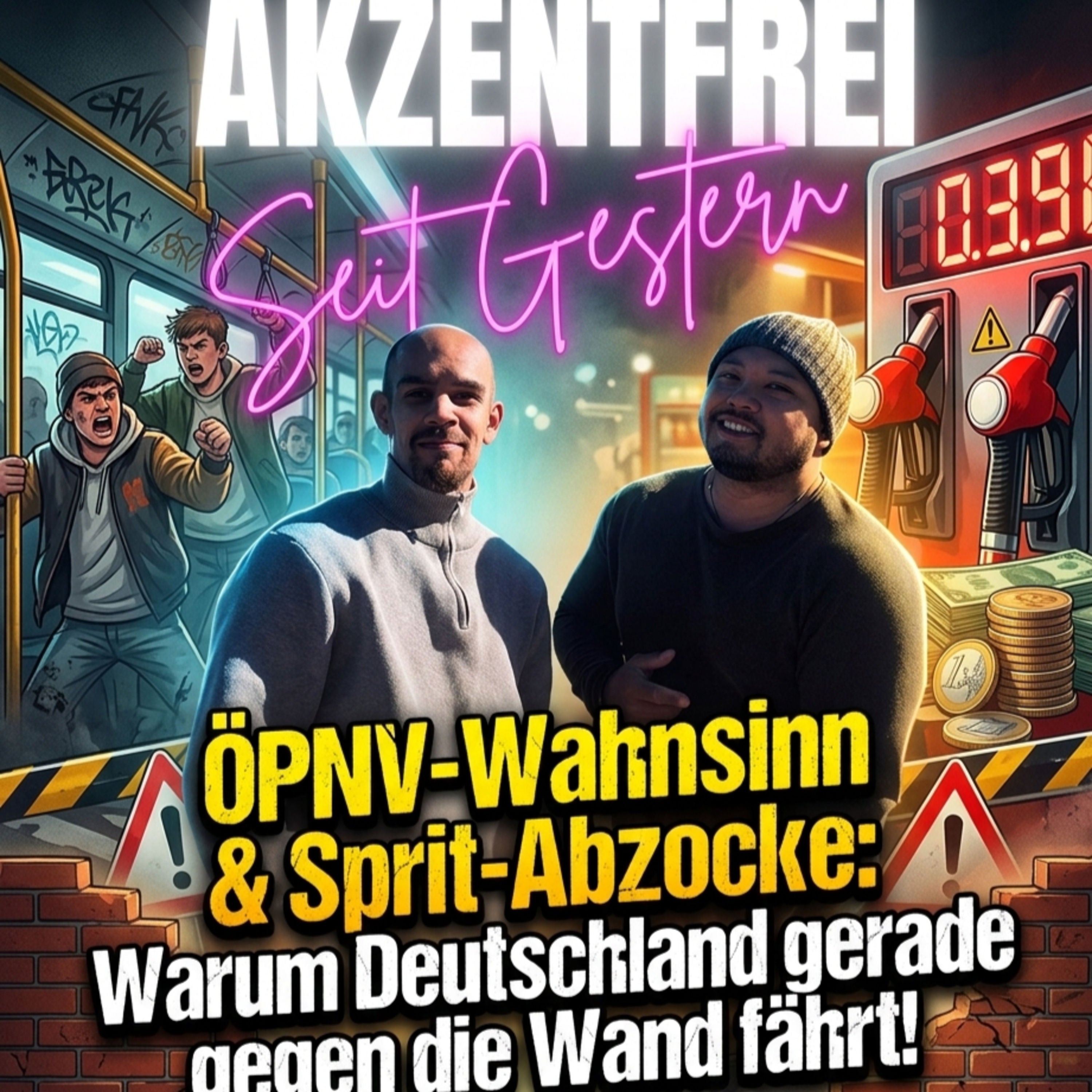 ÖPNV-Wahnsinn & Sprit-Abzocke: Warum Deutschland gerade gegen die Wand fährt! Folge 25