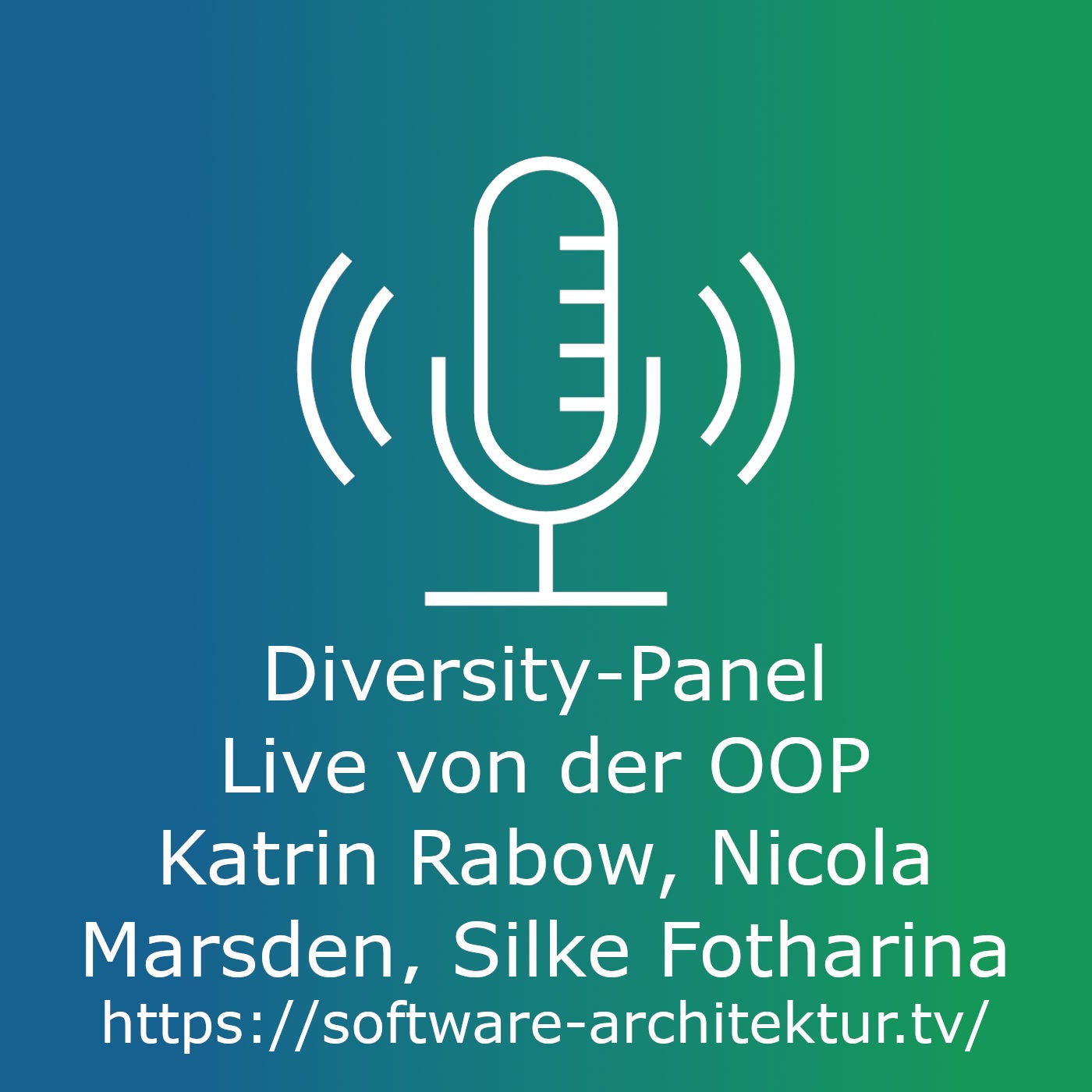 Katrin Rabow, Nicola Marsden, Silke Foth - Diversity-Panel - live von der OOP