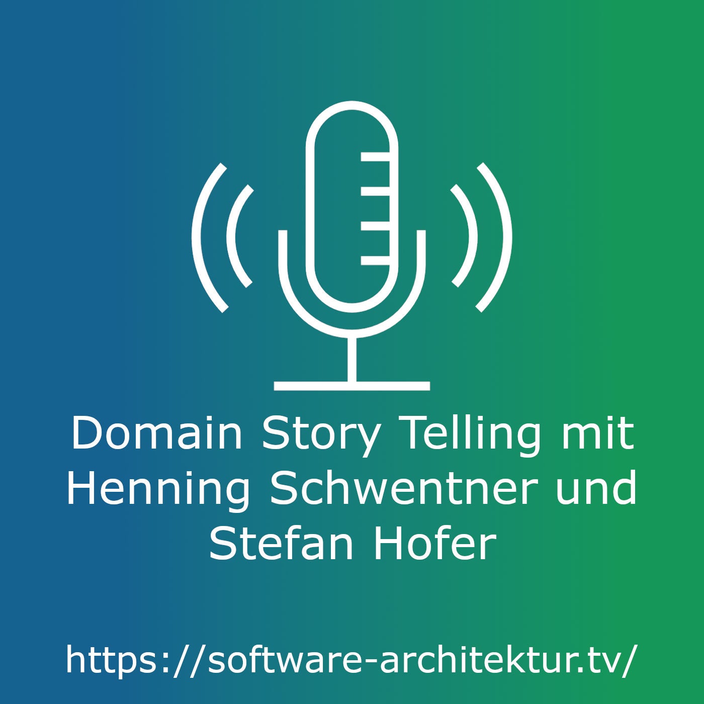Domain Story Telling mit Henning Schwentner und Stefan Hofer