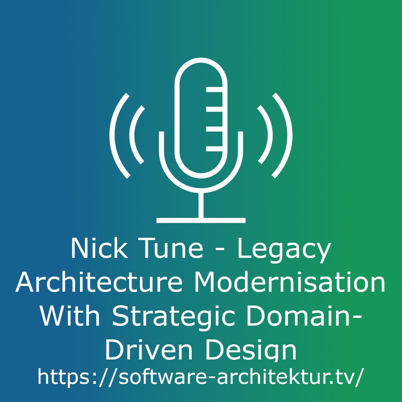 Nick Tune - Legacy Architecture Modernisation With Strategic Domain-Driven Design