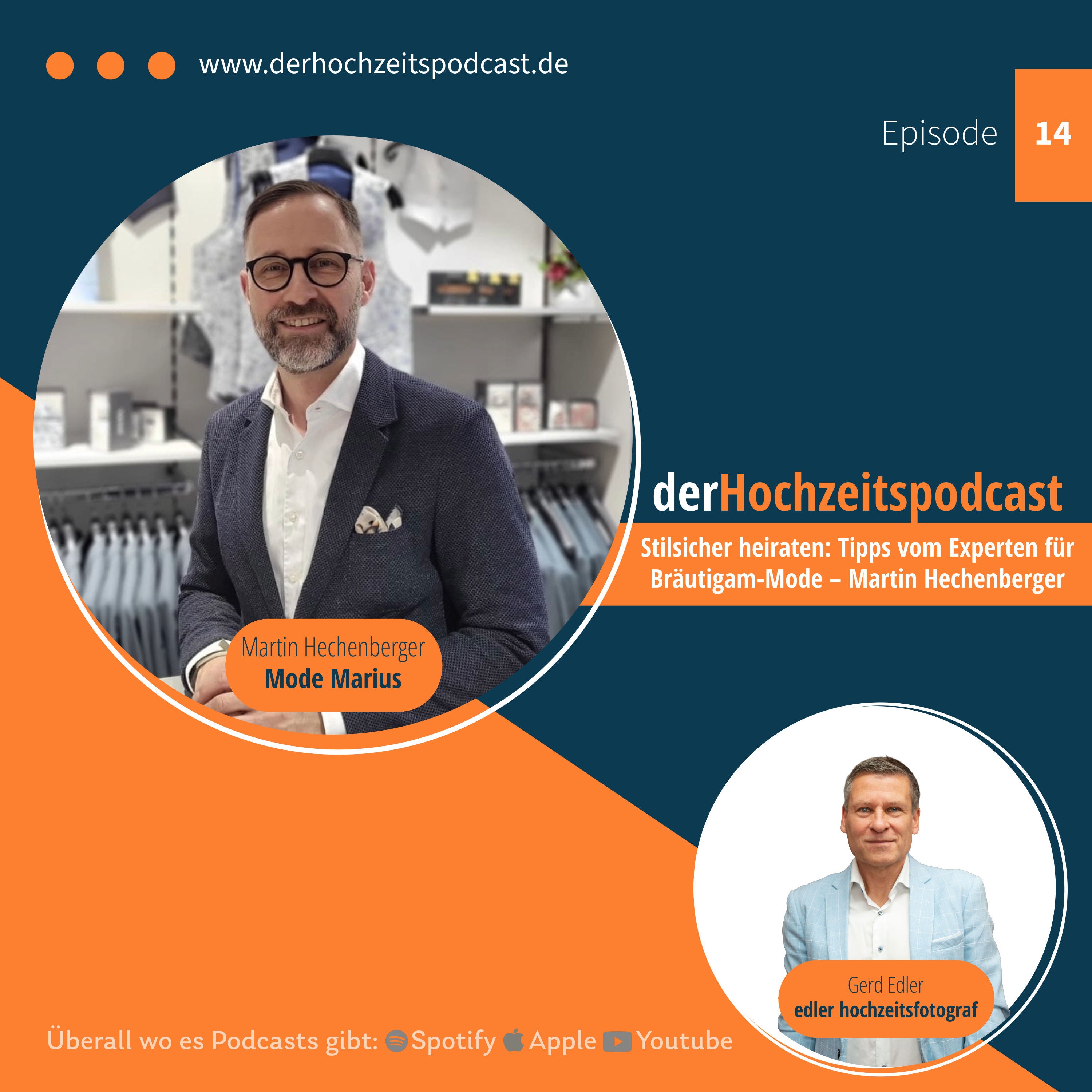 Tipps vom Experten für Bräutigam-Mode – Martin Hechenberger von Mode Marius | Episode 14