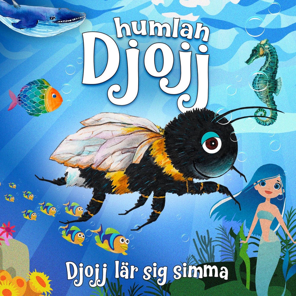 Djojj lär sig simma