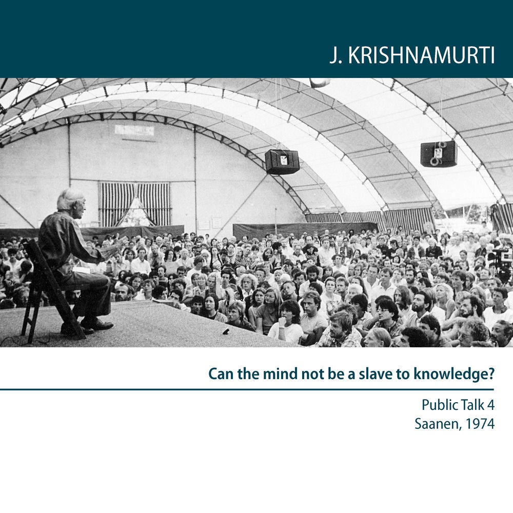 Can the mind not be a slave to knowledge?