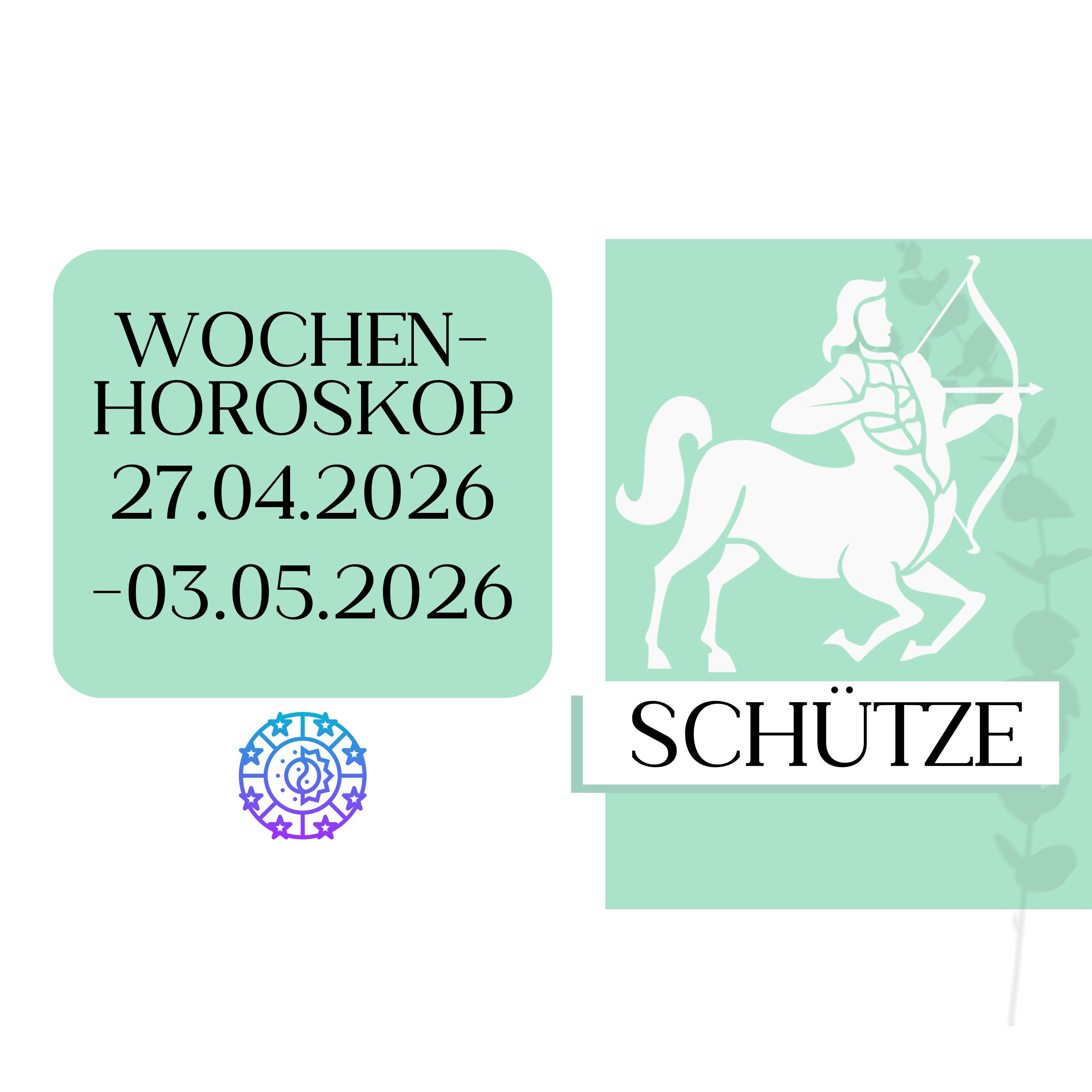 ♐ Wochenhoroskop - Schütze | 27.04.-03.05.26 | KW 18/2026