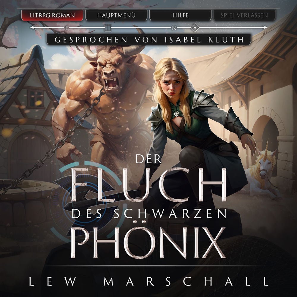Der Fluch des schwarzen Phönix - Ein Fantasy-LitRPG-Roman