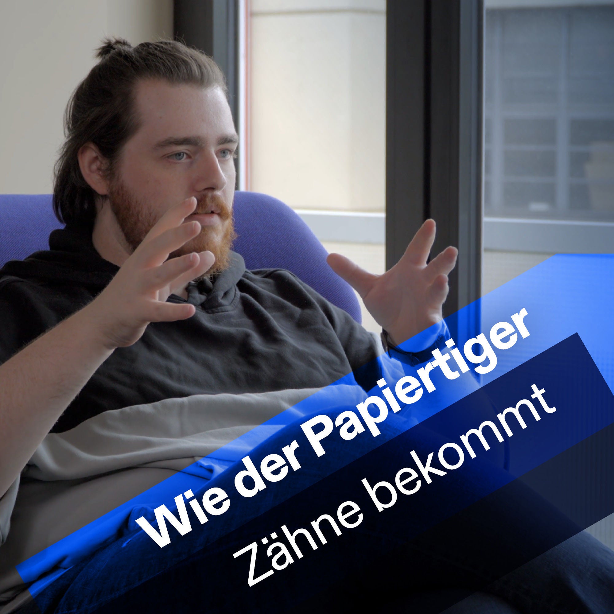 Wie der Papiertiger Zähne bekommt