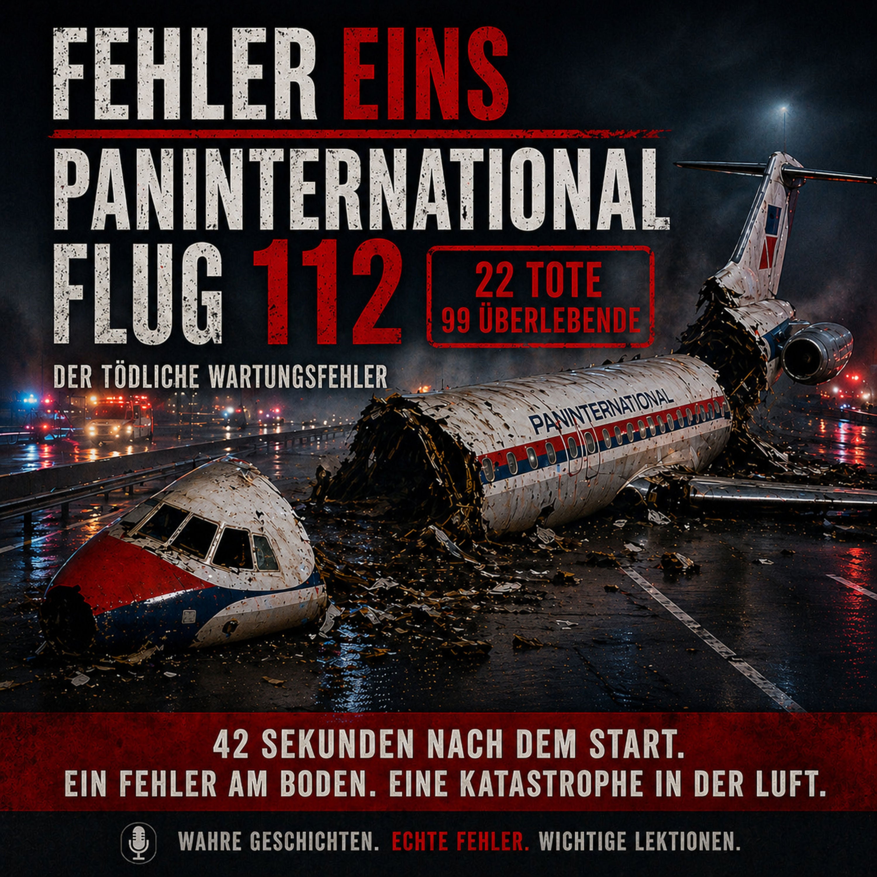 Paninternational Flug 112: Absturz auf der Autobahn – Der tödliche Wartungsfehler