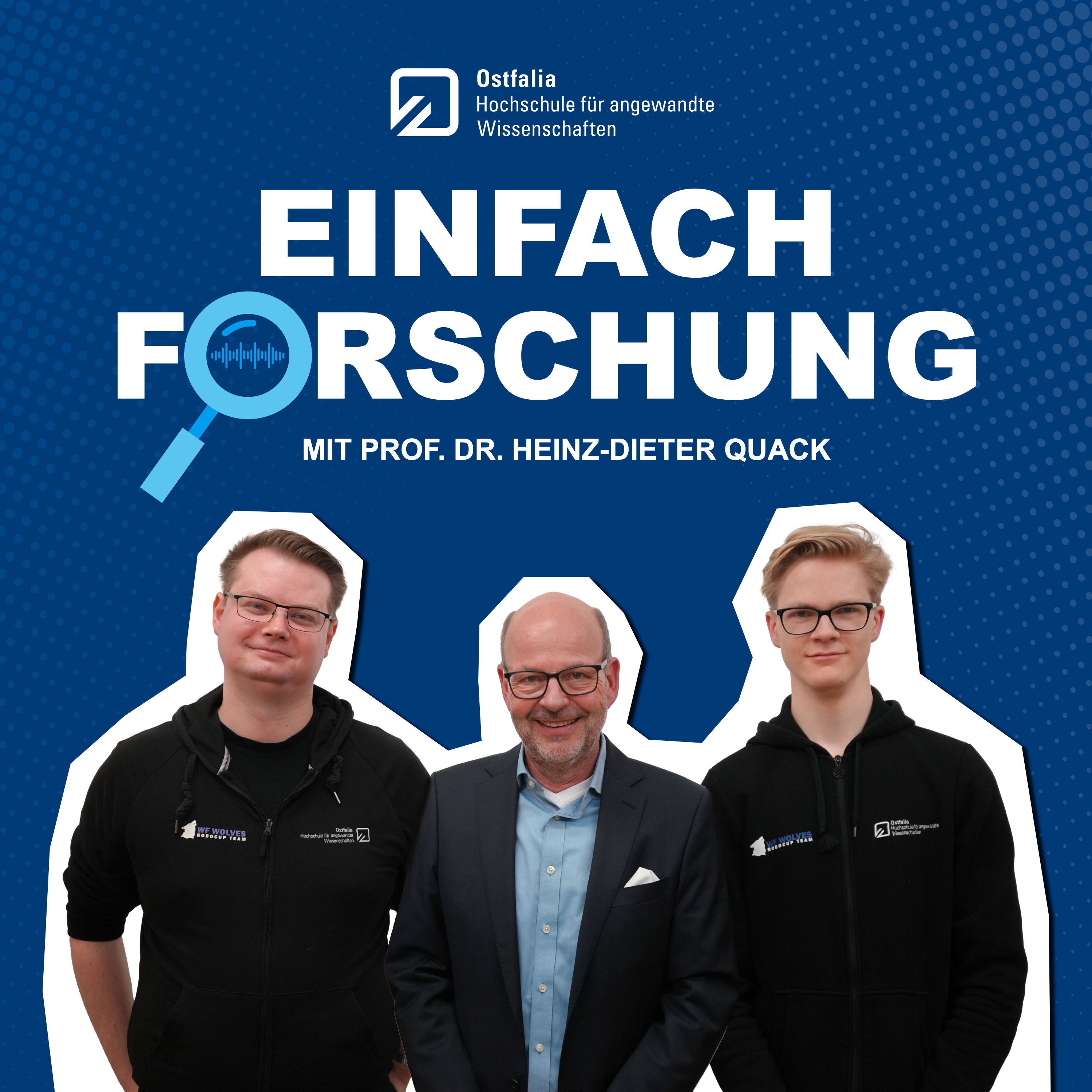 EF039: Wenn Roboter Fußball spielen: Einblicke in den RoboCup (mit dem Team von WF Wolves)