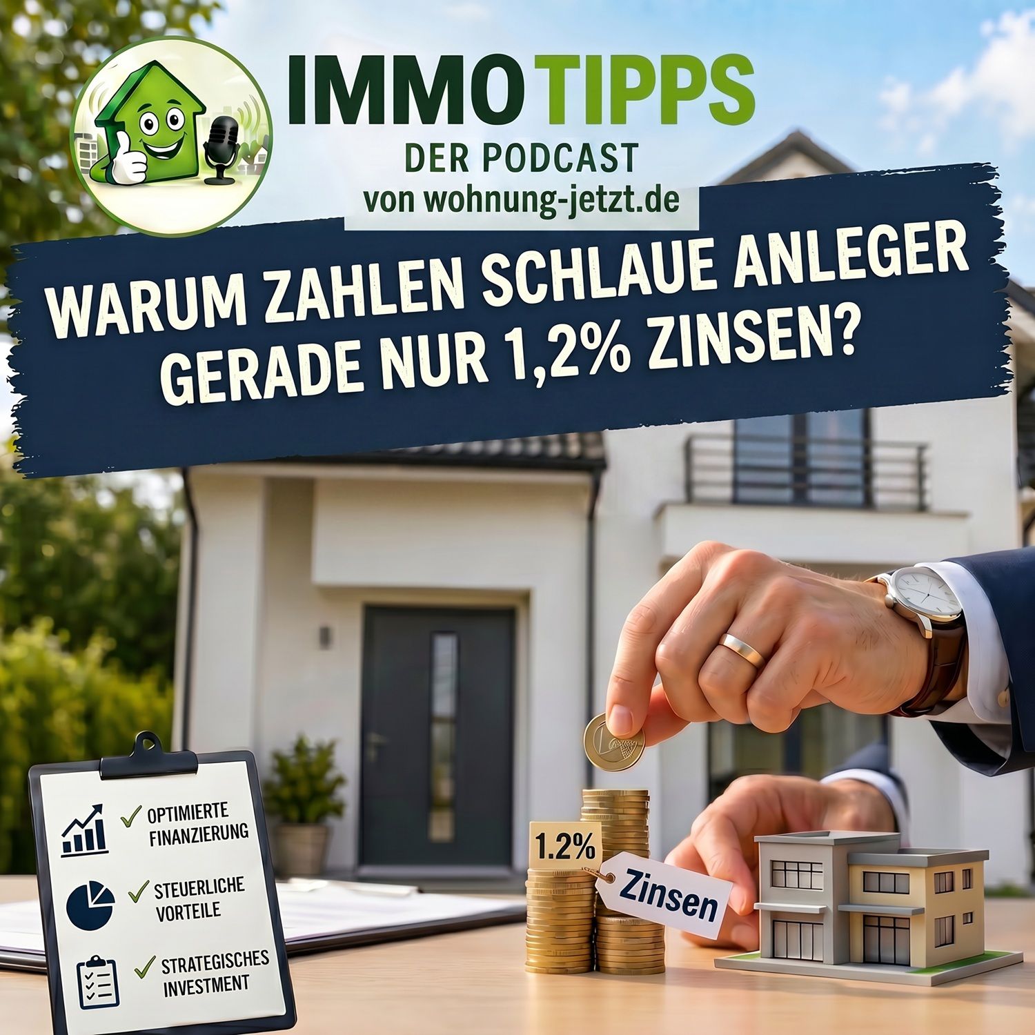 Warum zahlen schlaue Anleger gerade nur 1,2% Zinsen?