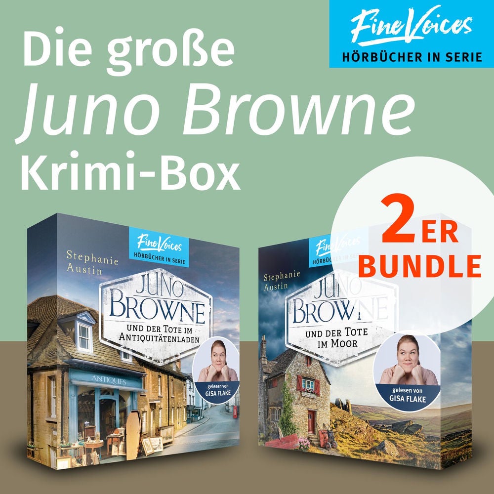 Die große Juno Browne Krimi-Box - Juno Browne und der Tote im Antiquitätenladen + Juno Browne und der Tote im Moor