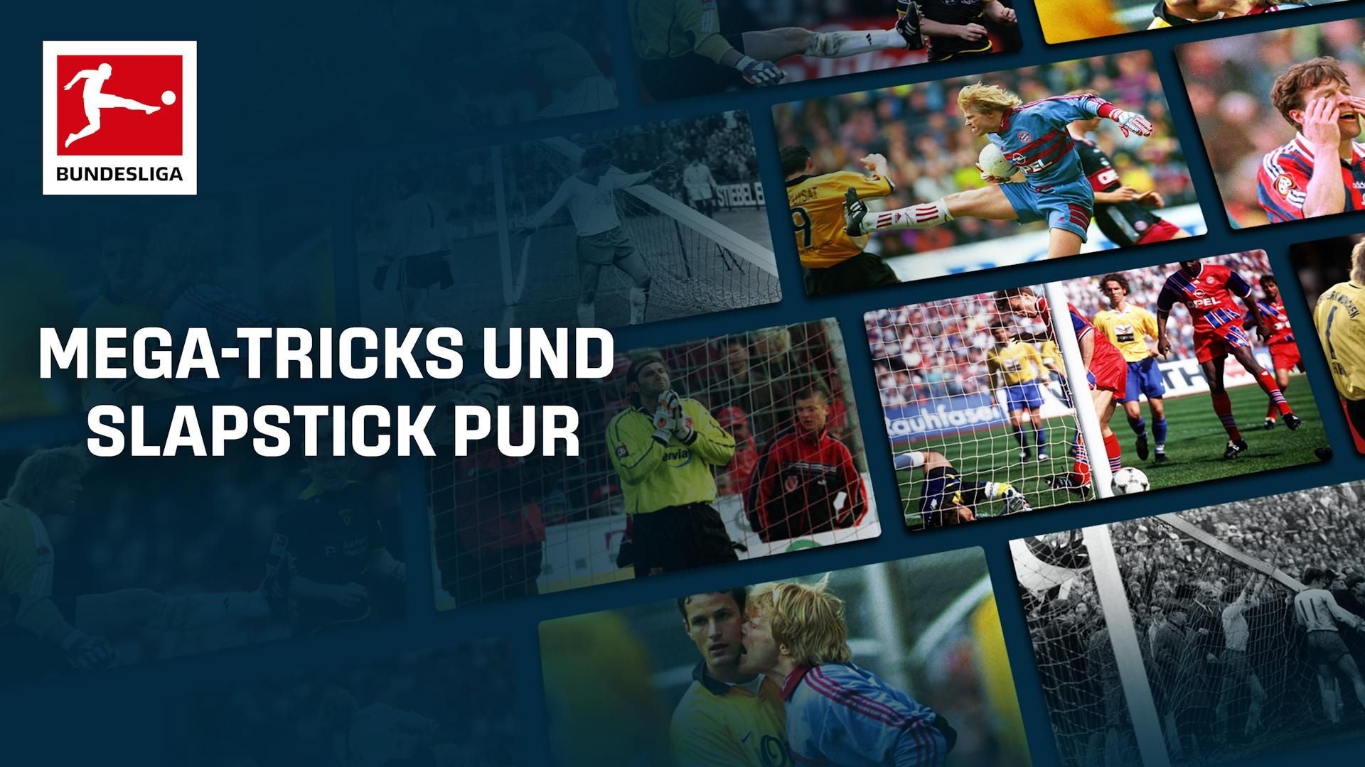 Mega-Tricks & Slapstick pur - die verrückte Bundesliga