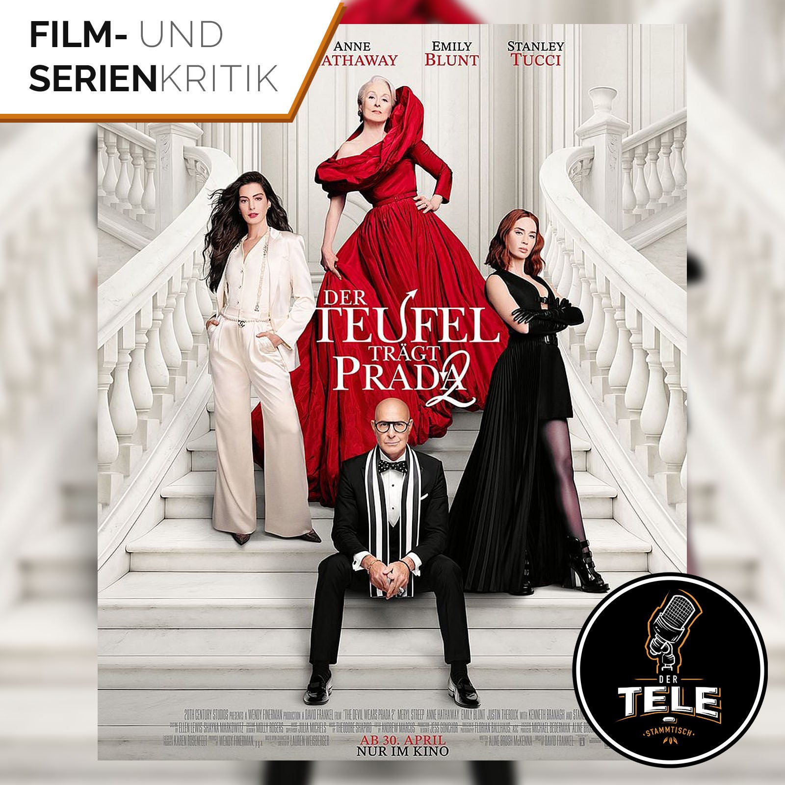 Der Teufel trägt Prada 2 | Mode, Macht und Meryl Streep: Dieses Sequel könnte zu einem DER Kino-Hits 2026 werden - doch ist es wirklich gut?