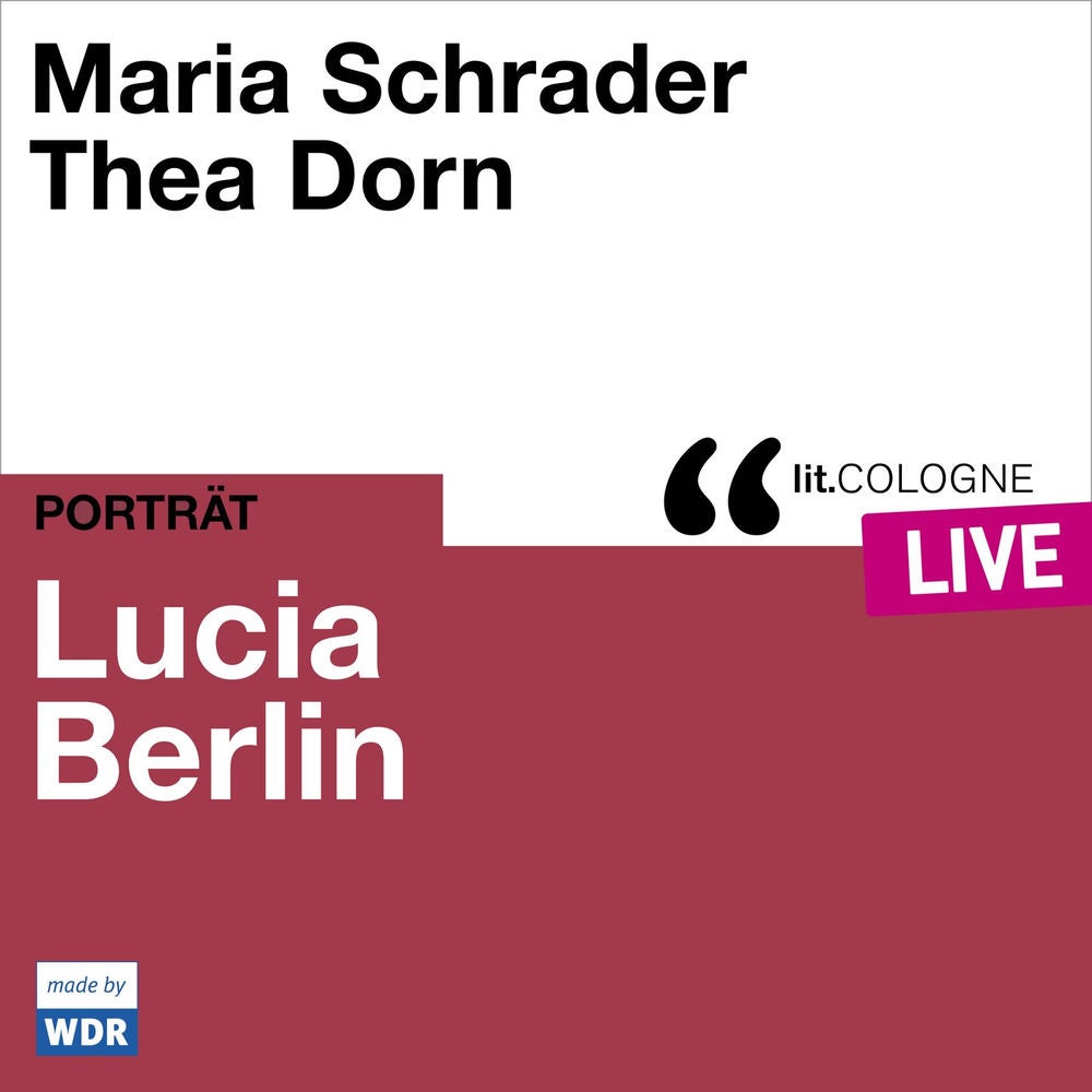 Lucia Berlin - lit.COLOGNE live