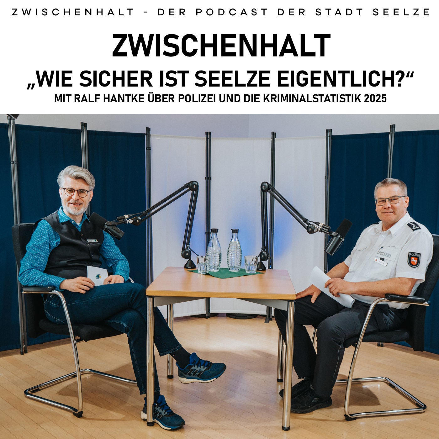 Podcast Zwischenhalt: Folge 12 „Wie sicher ist Seelze?" Ralf Hantke über Polizei und Kriminalstatistik 2025