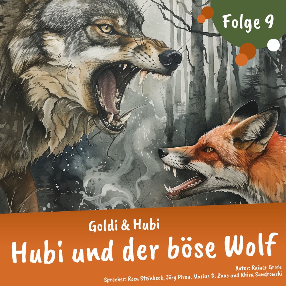 Einschlafgeschichten für Kinder ab 3 Jahren | Goldi & Hubi – Hubi und der böse Wolf (Staffel 2, Folge 9)