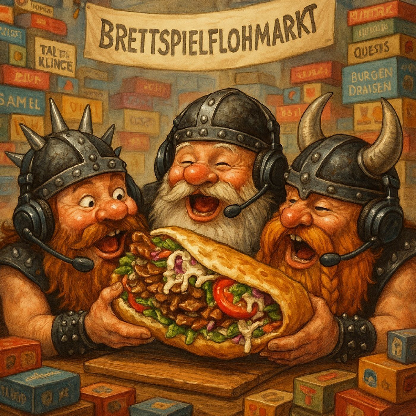 Der Flohmarkt ruft