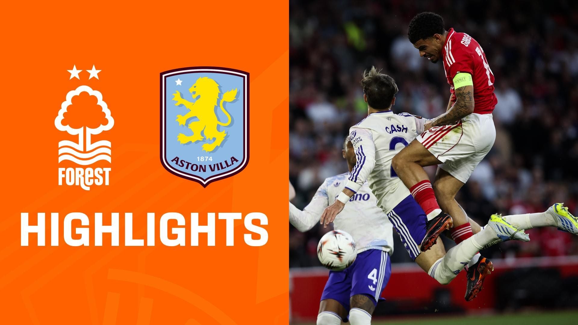 Highlights: Nottingham Forest vs. Aston Villa
