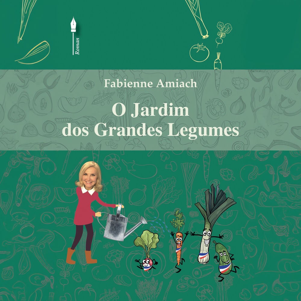 O jardim de vegetais grandes