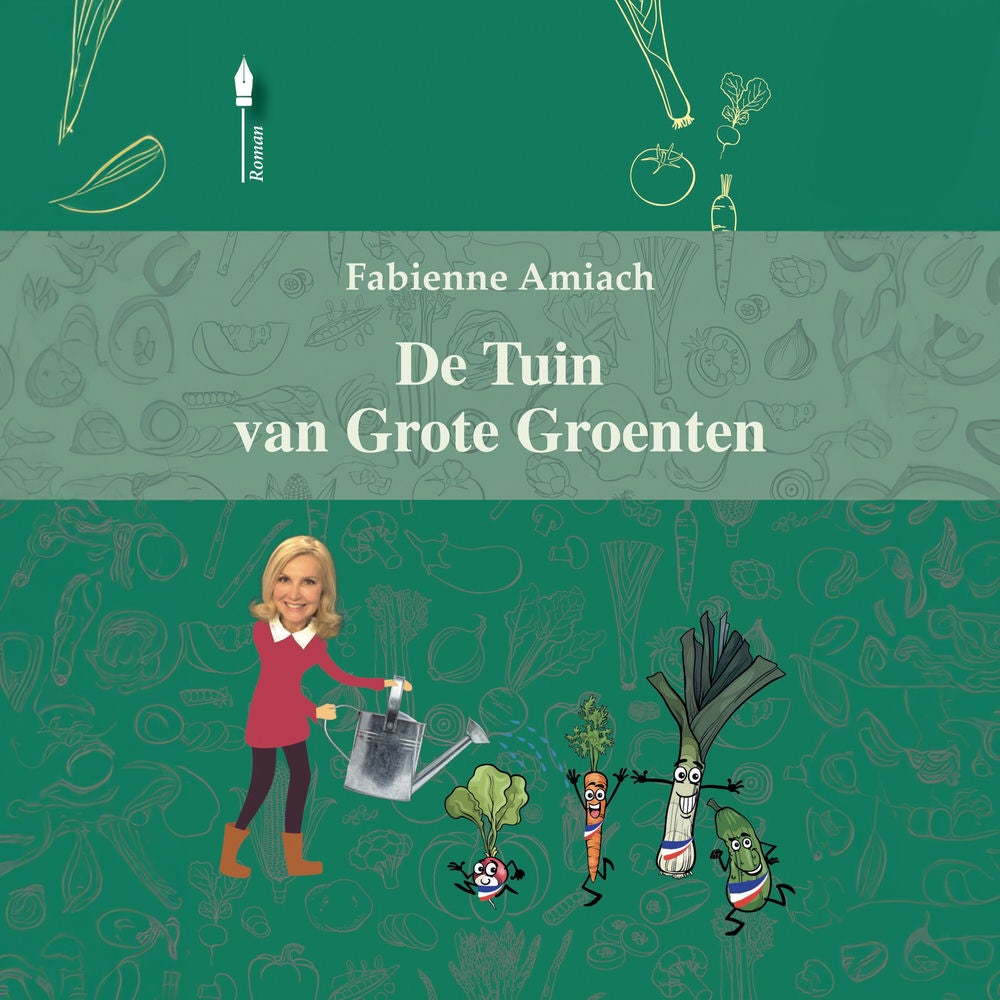 De groentetuin van de grote groenten
