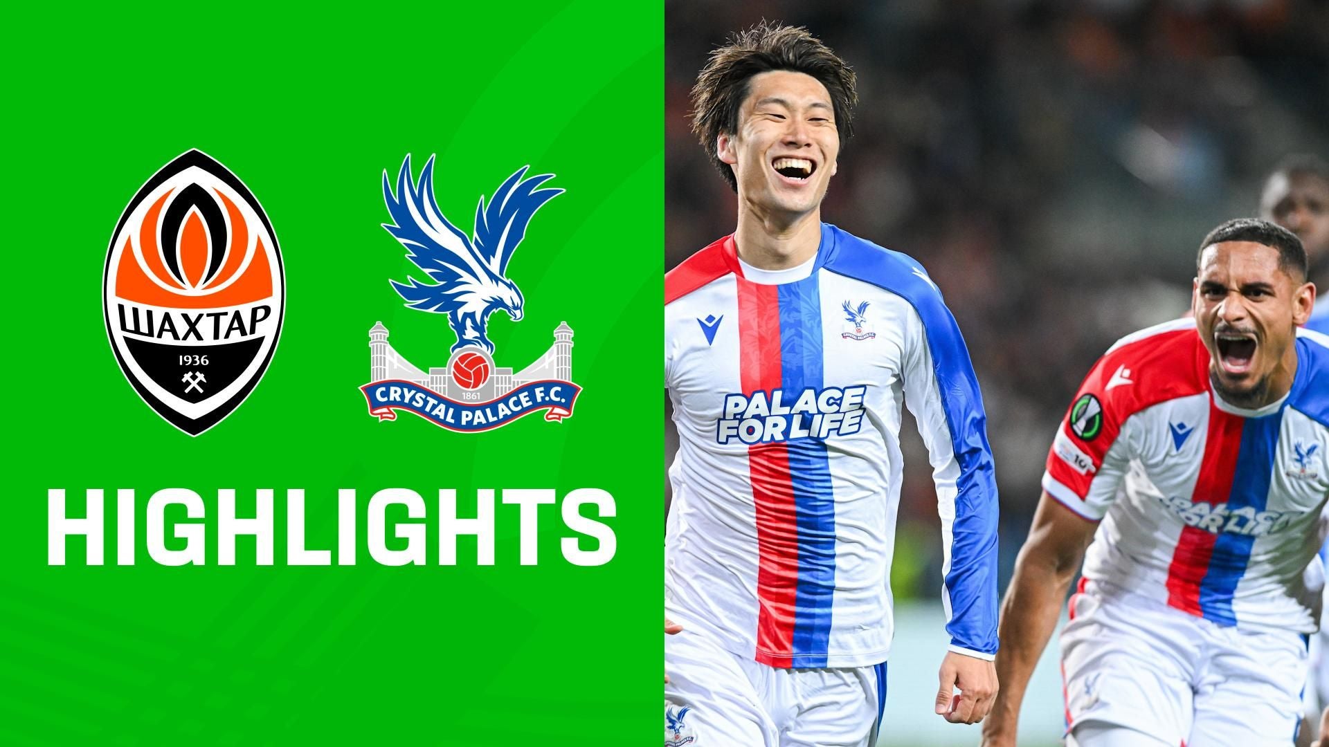 Highlights: Schachtar Donezk vs. Crystal Palace