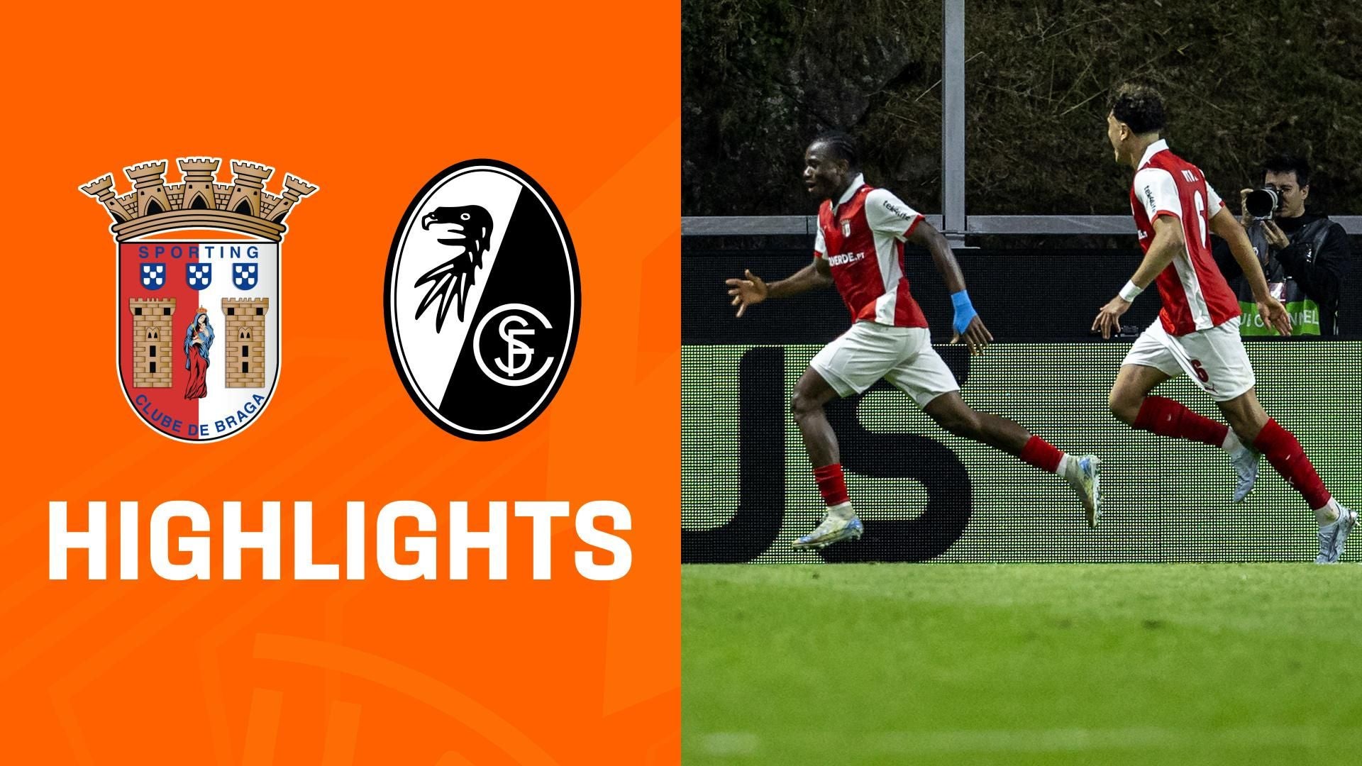 Highlights: SC Braga vs. SC Freiburg