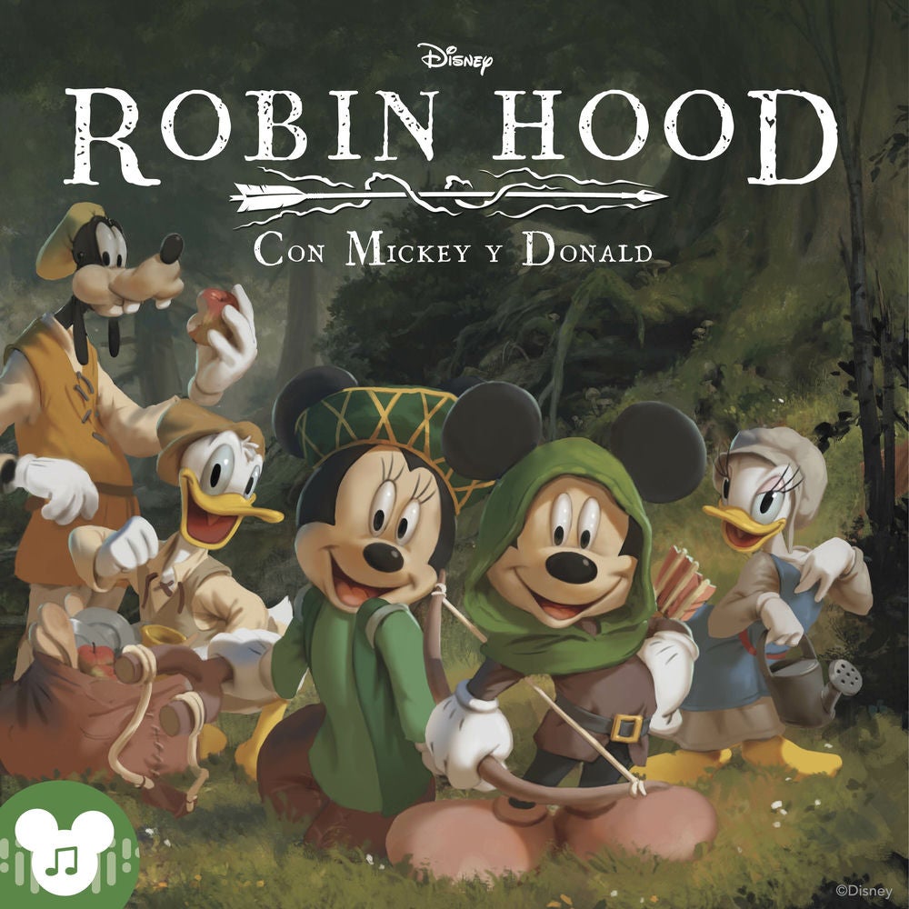 Robin Hood Con Mickey y Donald