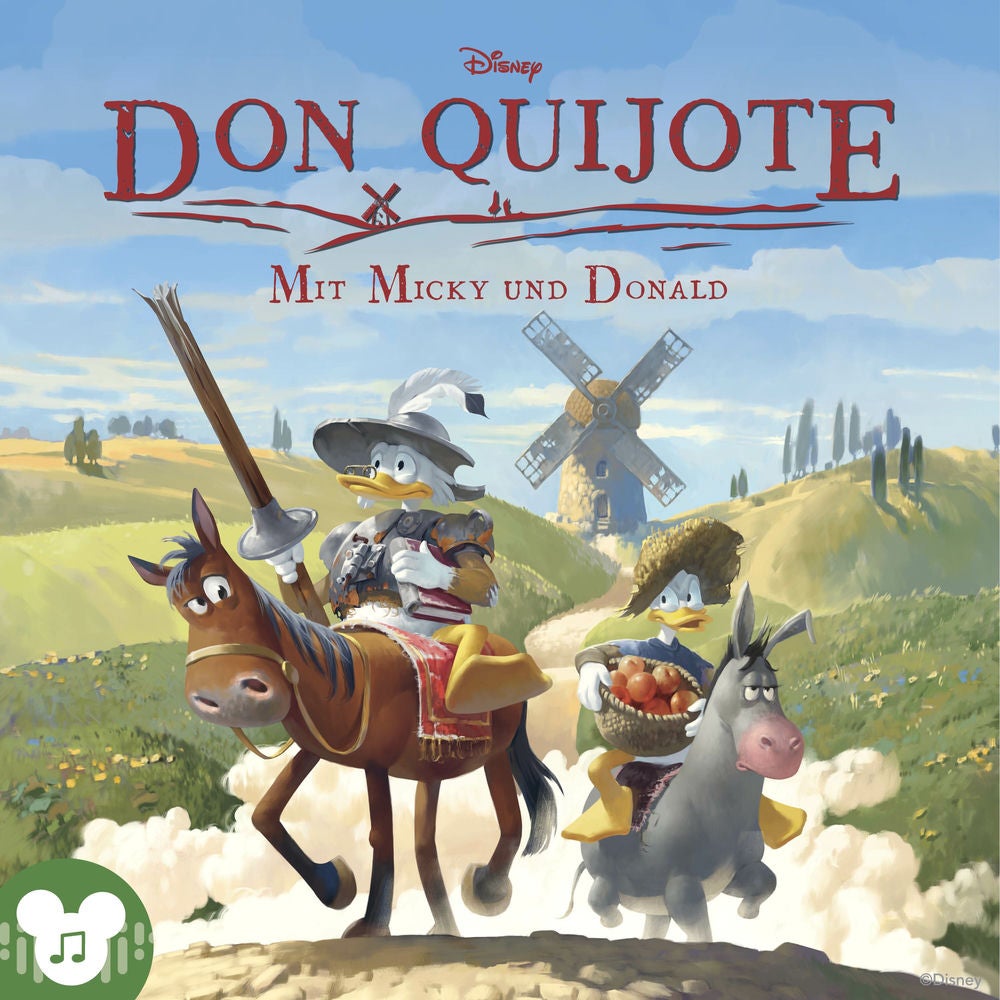 Don Quijote Mit Micky und Donald