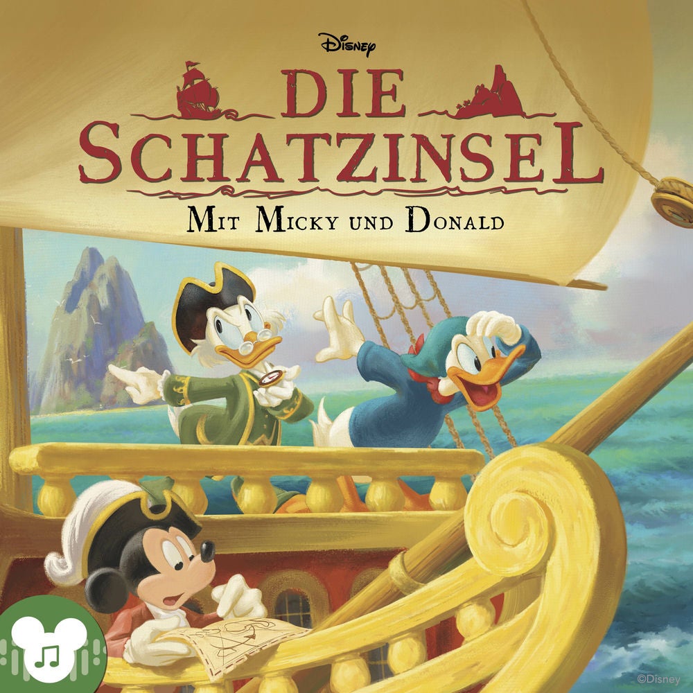 Die Schatzinsel Mit Micky und Donald