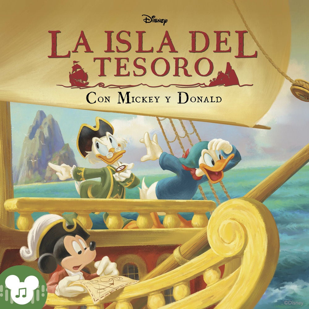 La isla del tesoro Con Mickey y Donald