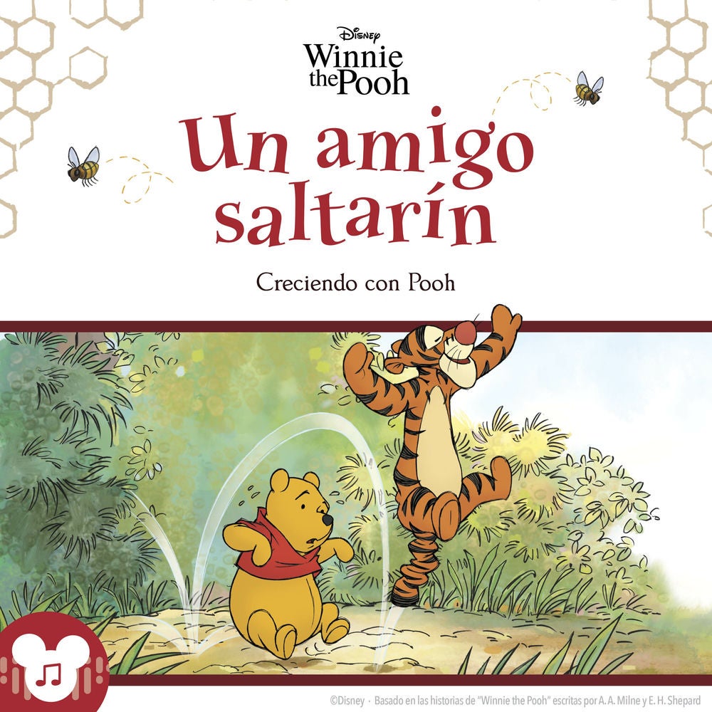 Un amigo saltarín (Creciendo con Pooh)
